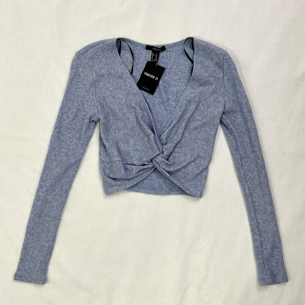 Forever 21 Cropped Knit Sweater